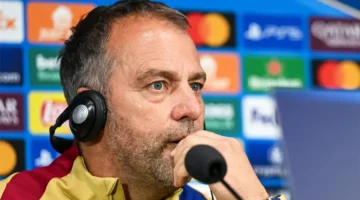 رأي هانسي فليك.. تطورات حالة أراوخو الفنية وموقف كوبارسي مع برشلونة